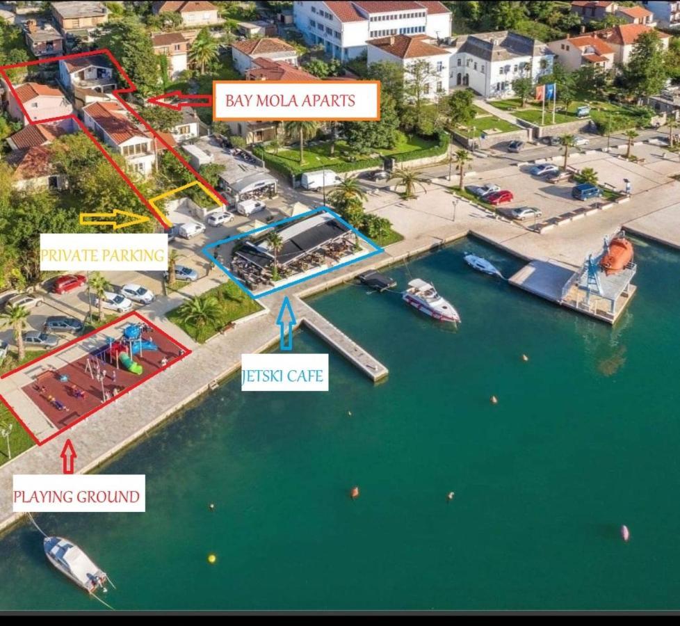 Bay Mola Aparts Kotor Eksteriør billede